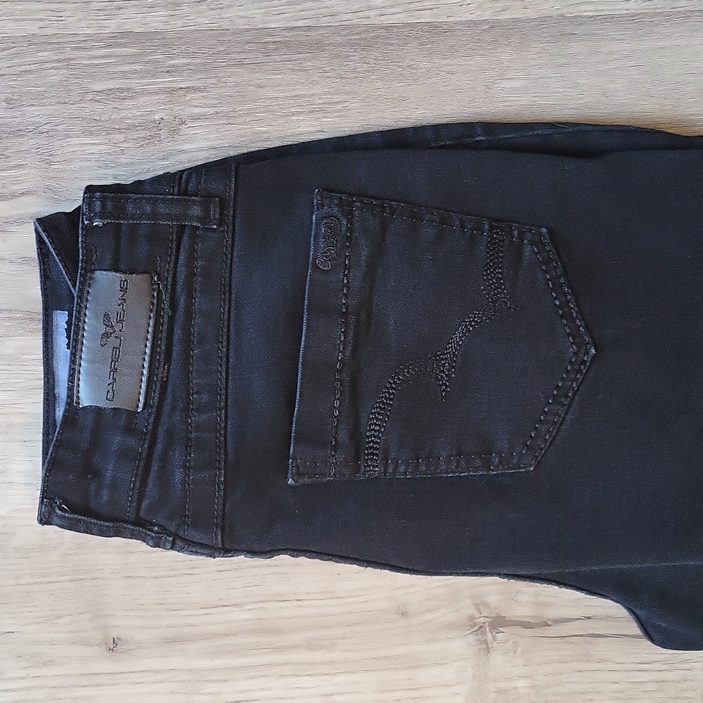 Carreli l Size 26 l black denim l pants l fitted denim - Picture 6 of 12
